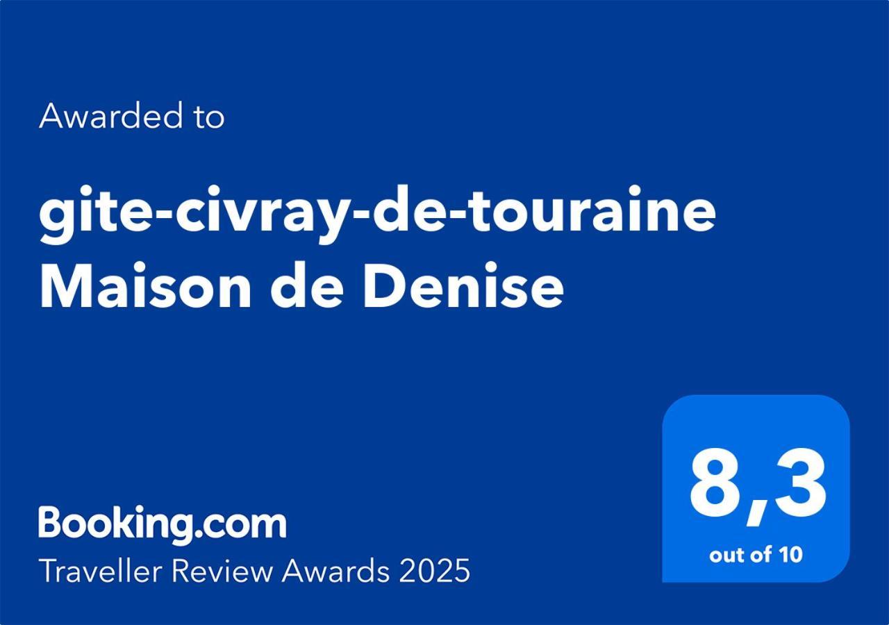 Gite-Civray-De-Touraine Maison De Denise Exterior foto